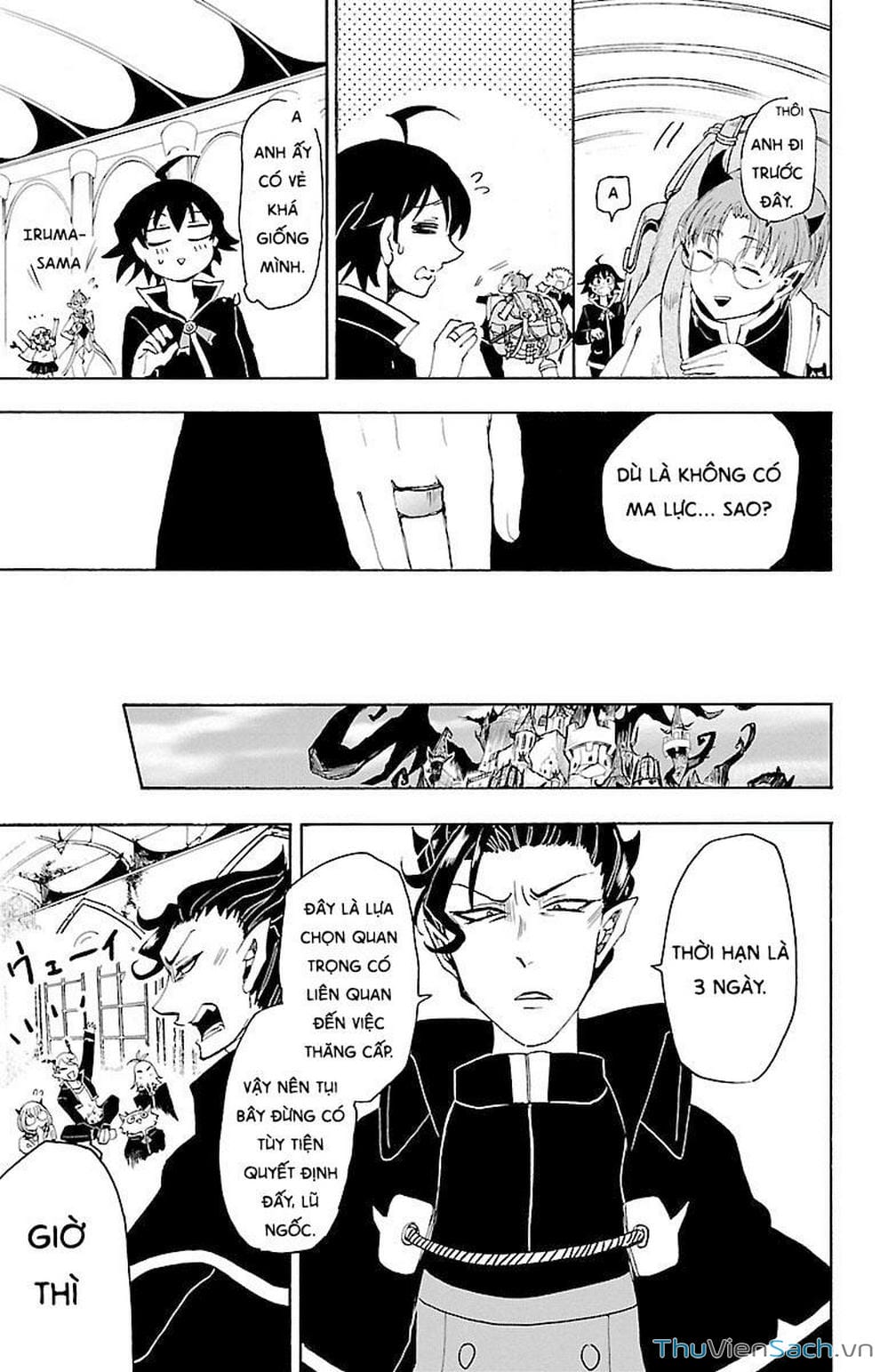 Truyện Tranh Chào Mừng Cậu Đến Trường Iruma-Kun trang 7