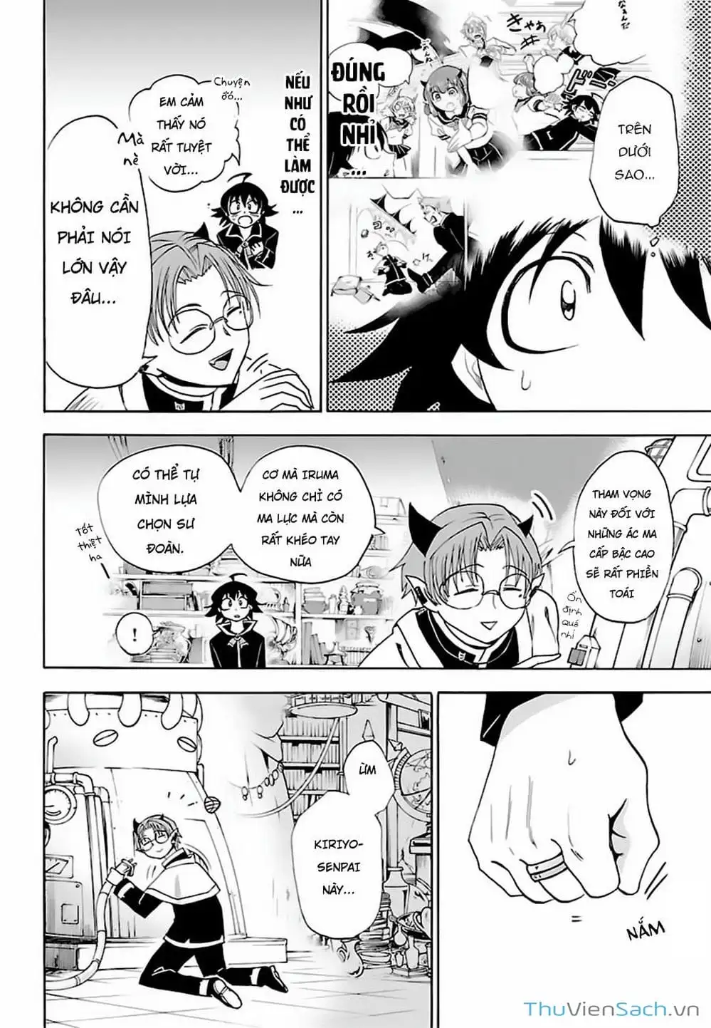 Truyện Tranh Chào Mừng Cậu Đến Trường Iruma-Kun trang 7