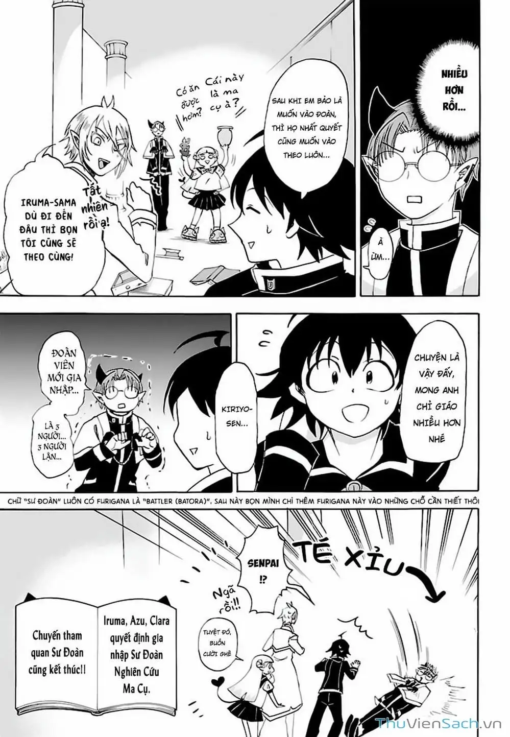 Truyện Tranh Chào Mừng Cậu Đến Trường Iruma-Kun trang 7