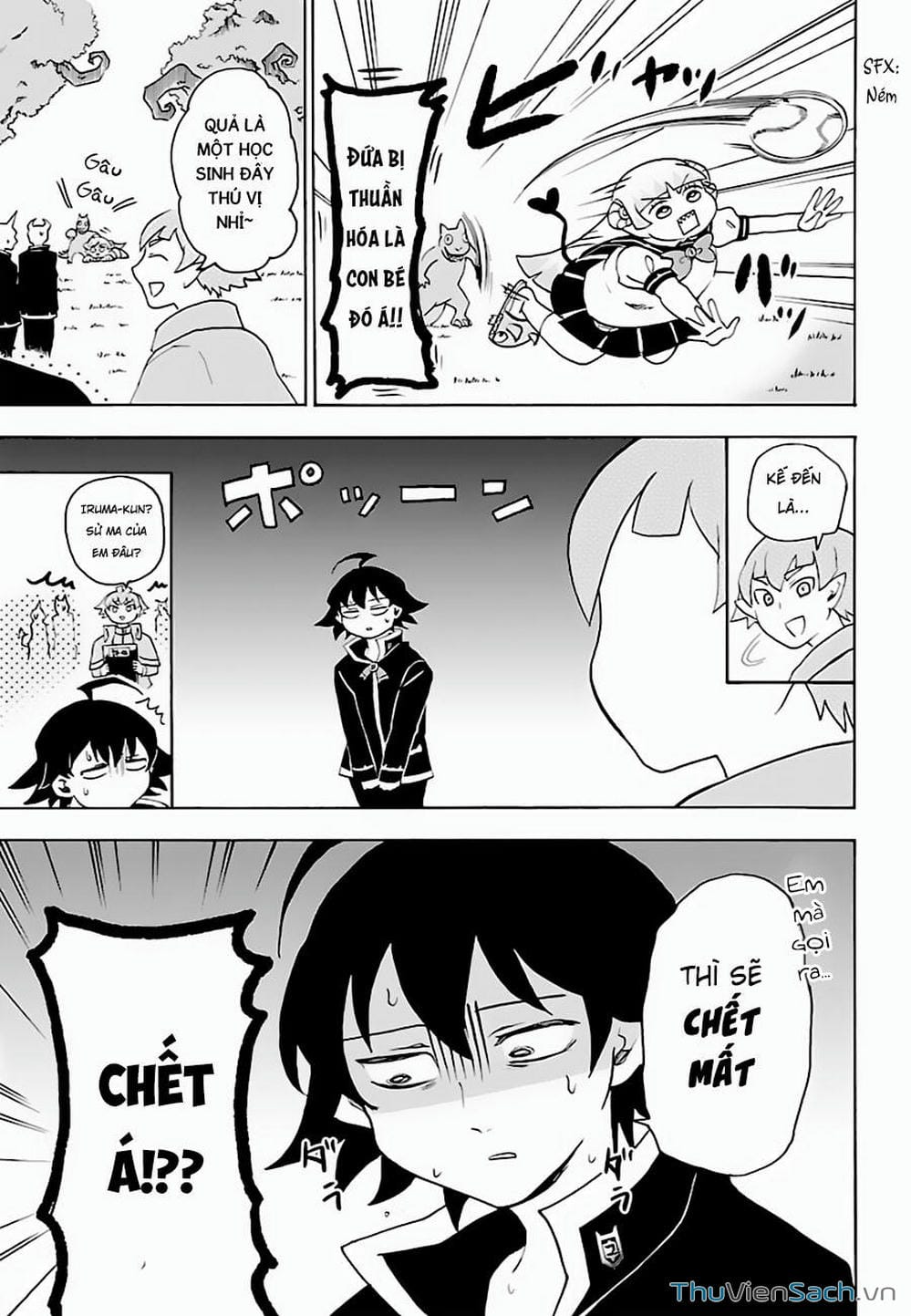 Truyện Tranh Chào Mừng Cậu Đến Trường Iruma-Kun trang 7
