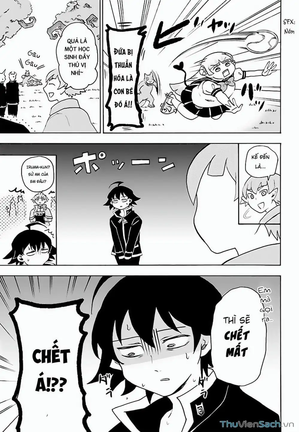 Truyện Tranh Chào Mừng Cậu Đến Trường Iruma-Kun trang 7