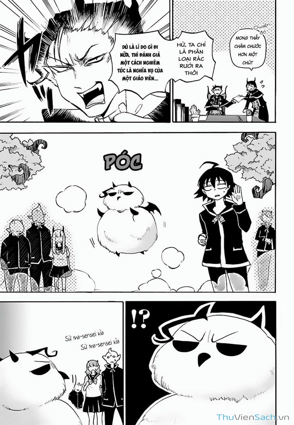Truyện Tranh Chào Mừng Cậu Đến Trường Iruma-Kun trang 7