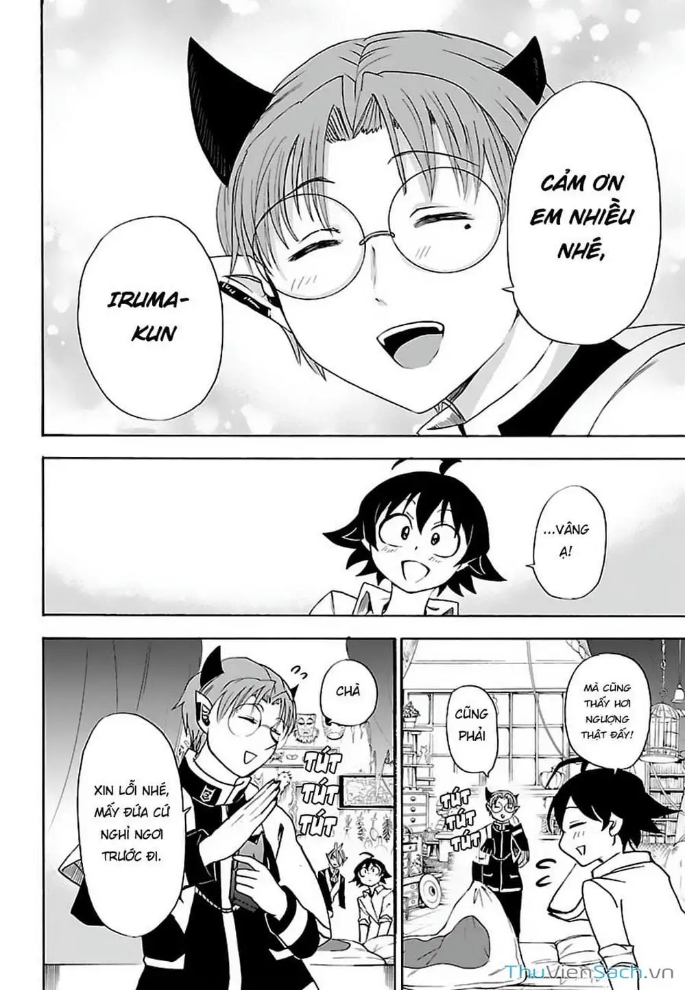 Truyện Tranh Chào Mừng Cậu Đến Trường Iruma-Kun trang 7