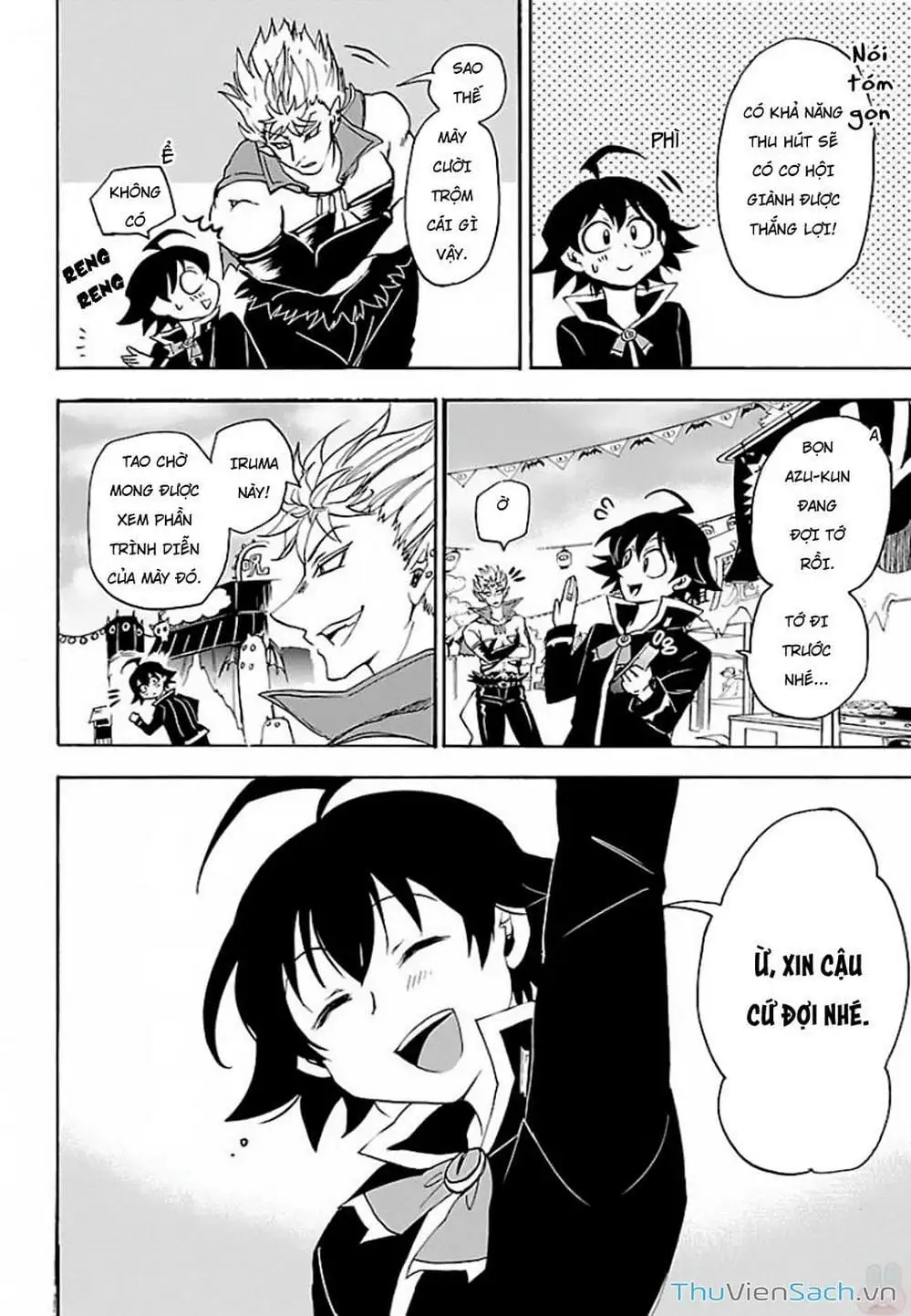 Truyện Tranh Chào Mừng Cậu Đến Trường Iruma-Kun trang 7