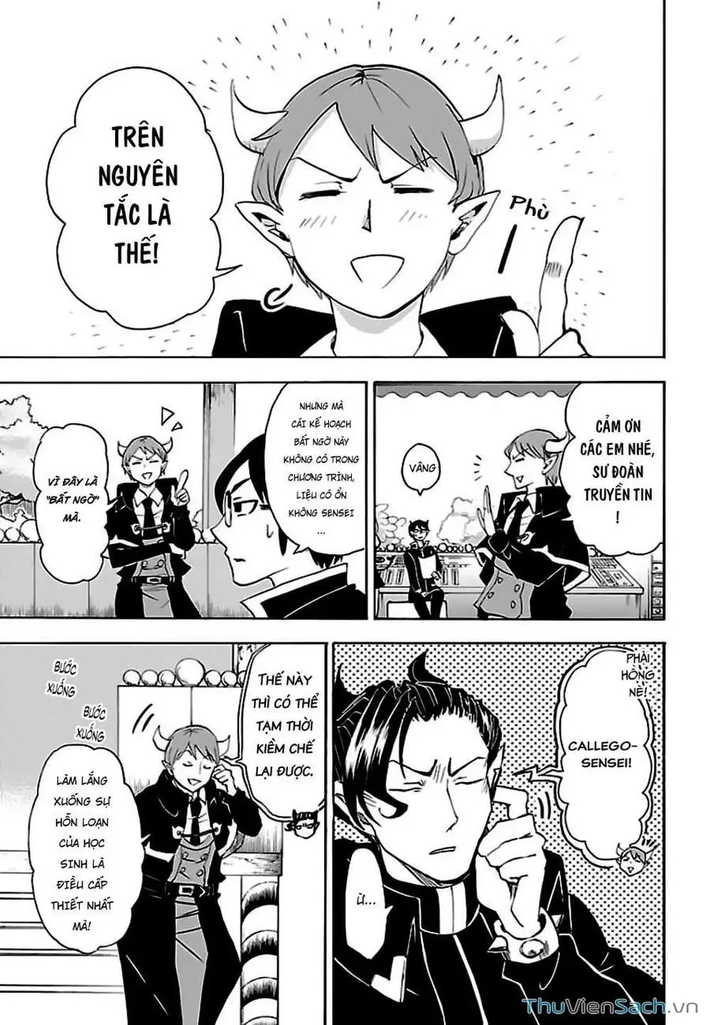 Truyện Tranh Chào Mừng Cậu Đến Trường Iruma-Kun trang 7