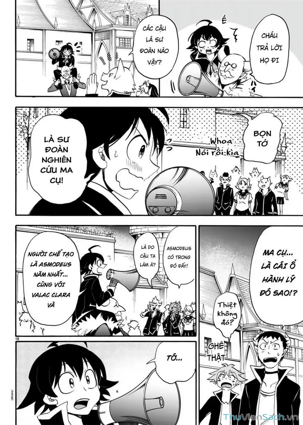 Truyện Tranh Chào Mừng Cậu Đến Trường Iruma-Kun trang 7