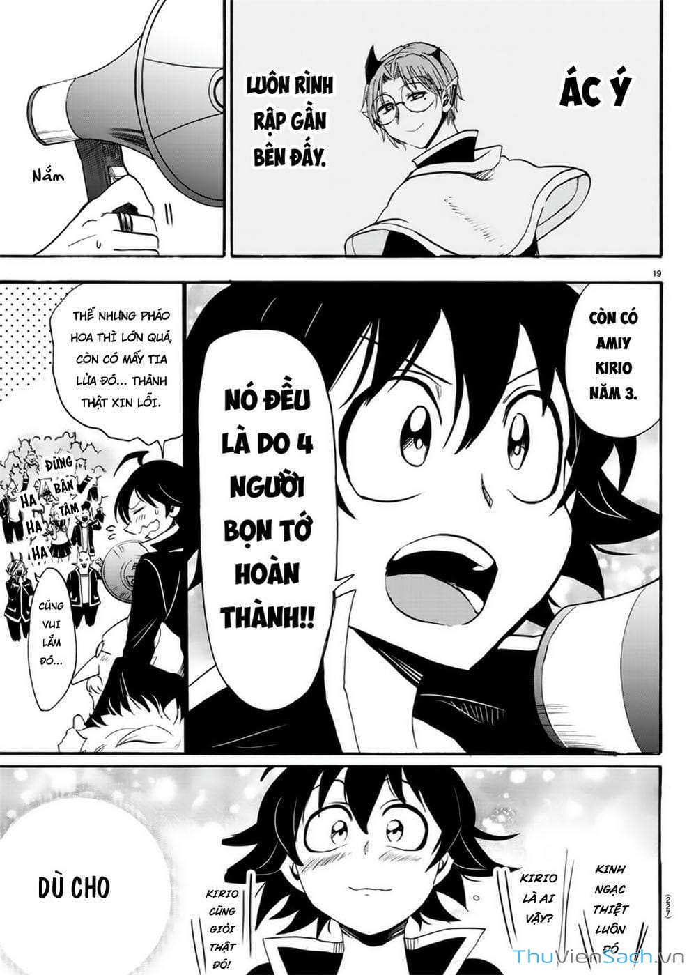 Truyện Tranh Chào Mừng Cậu Đến Trường Iruma-Kun trang 7