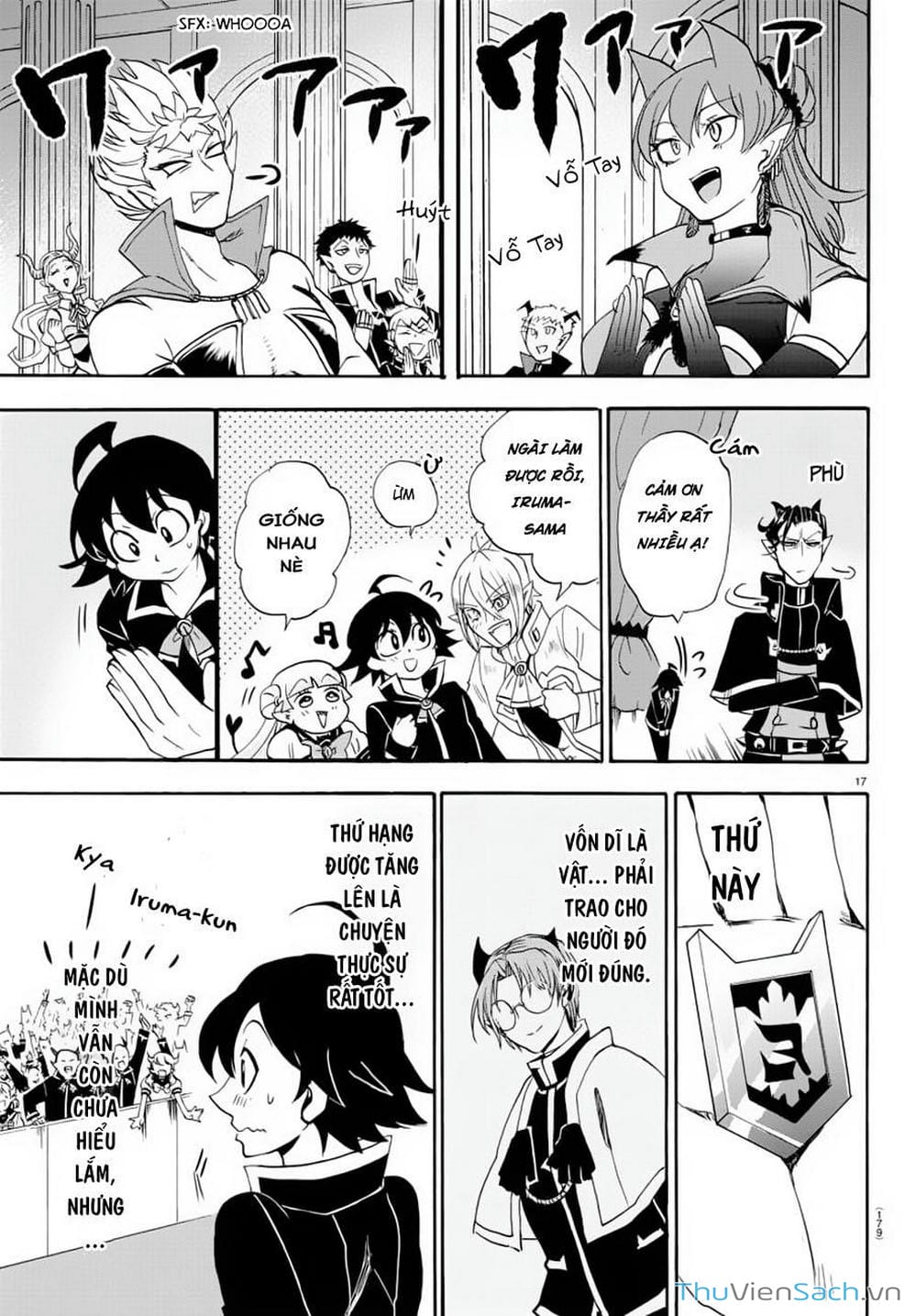 Truyện Tranh Chào Mừng Cậu Đến Trường Iruma-Kun trang 7