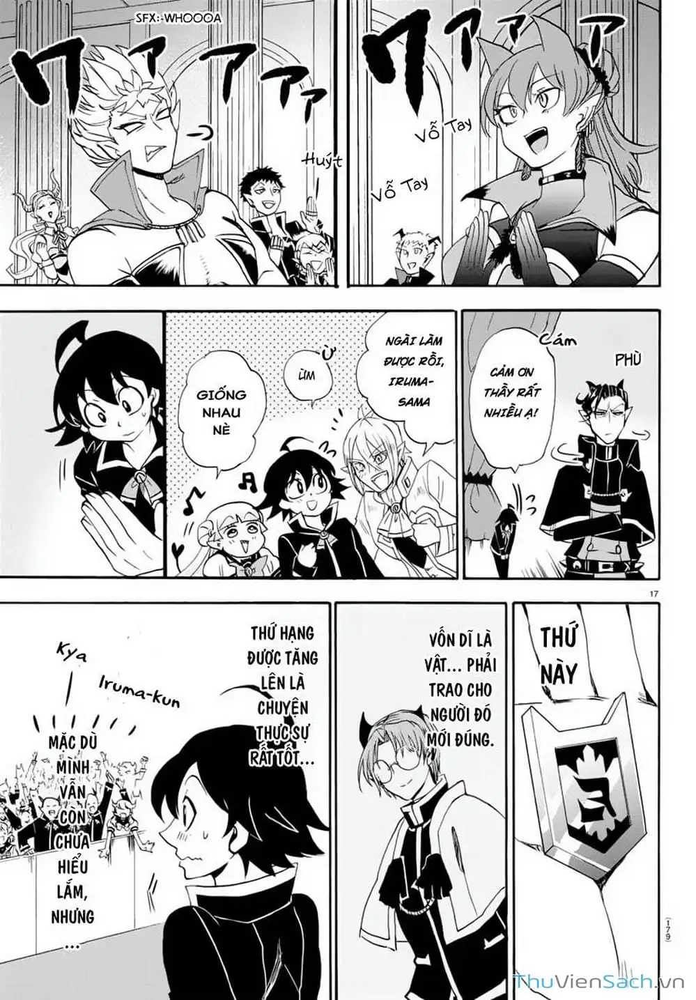 Truyện Tranh Chào Mừng Cậu Đến Trường Iruma-Kun trang 7