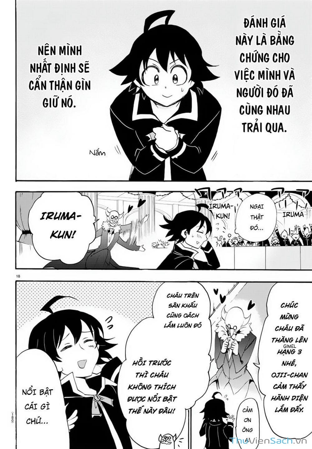 Truyện Tranh Chào Mừng Cậu Đến Trường Iruma-Kun trang 7