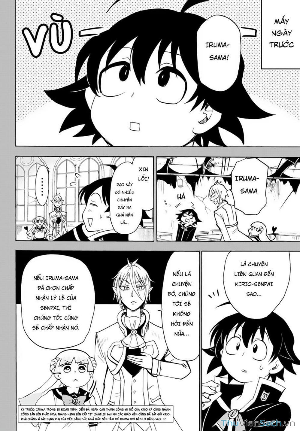 Truyện Tranh Chào Mừng Cậu Đến Trường Iruma-Kun trang 7