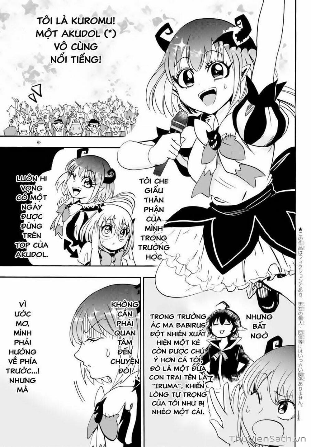 Truyện Tranh Chào Mừng Cậu Đến Trường Iruma-Kun trang 7