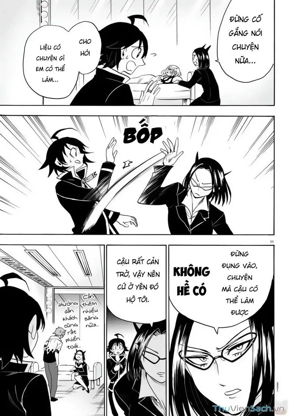 Truyện Tranh Chào Mừng Cậu Đến Trường Iruma-Kun trang 7