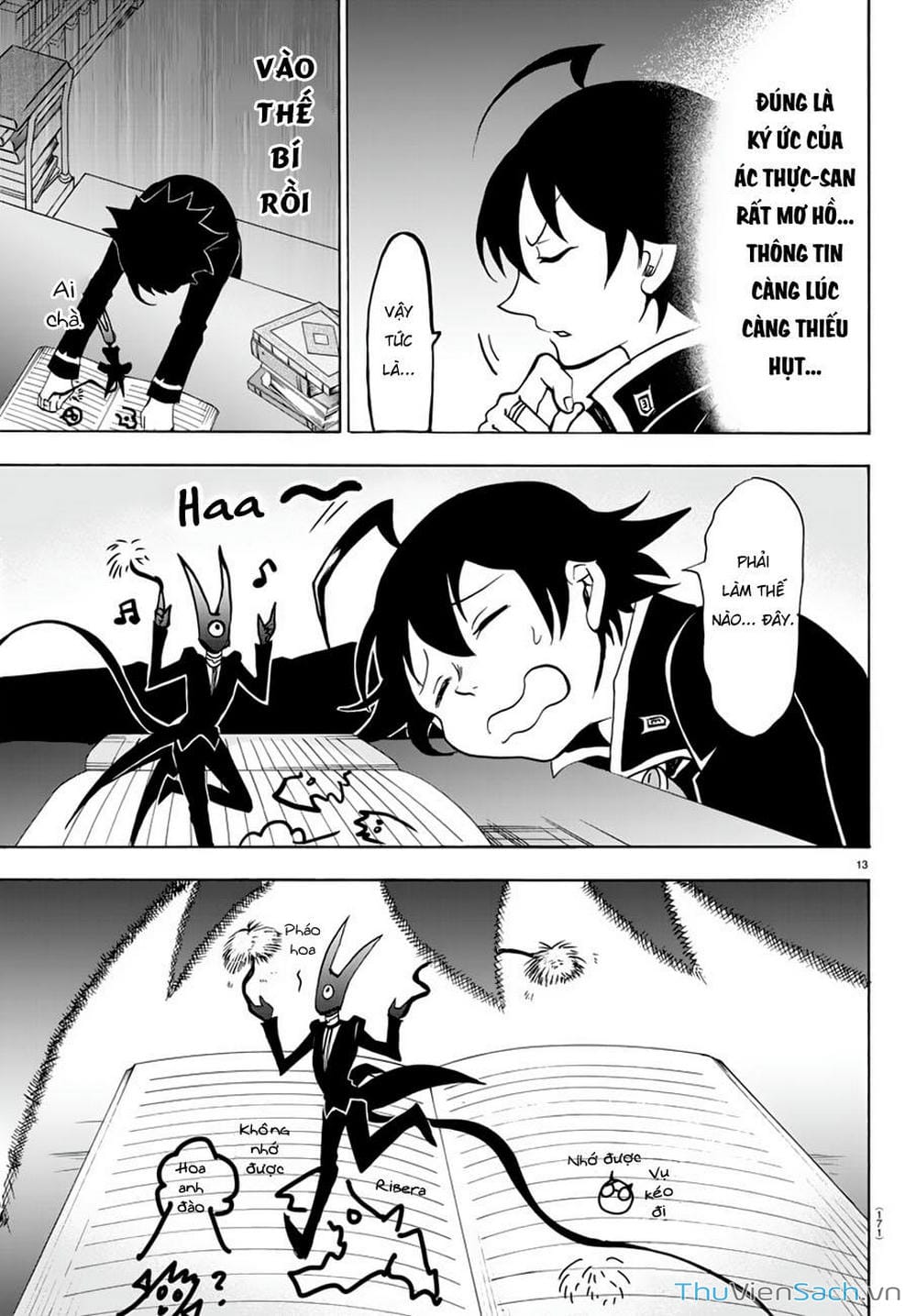 Truyện Tranh Chào Mừng Cậu Đến Trường Iruma-Kun trang 7