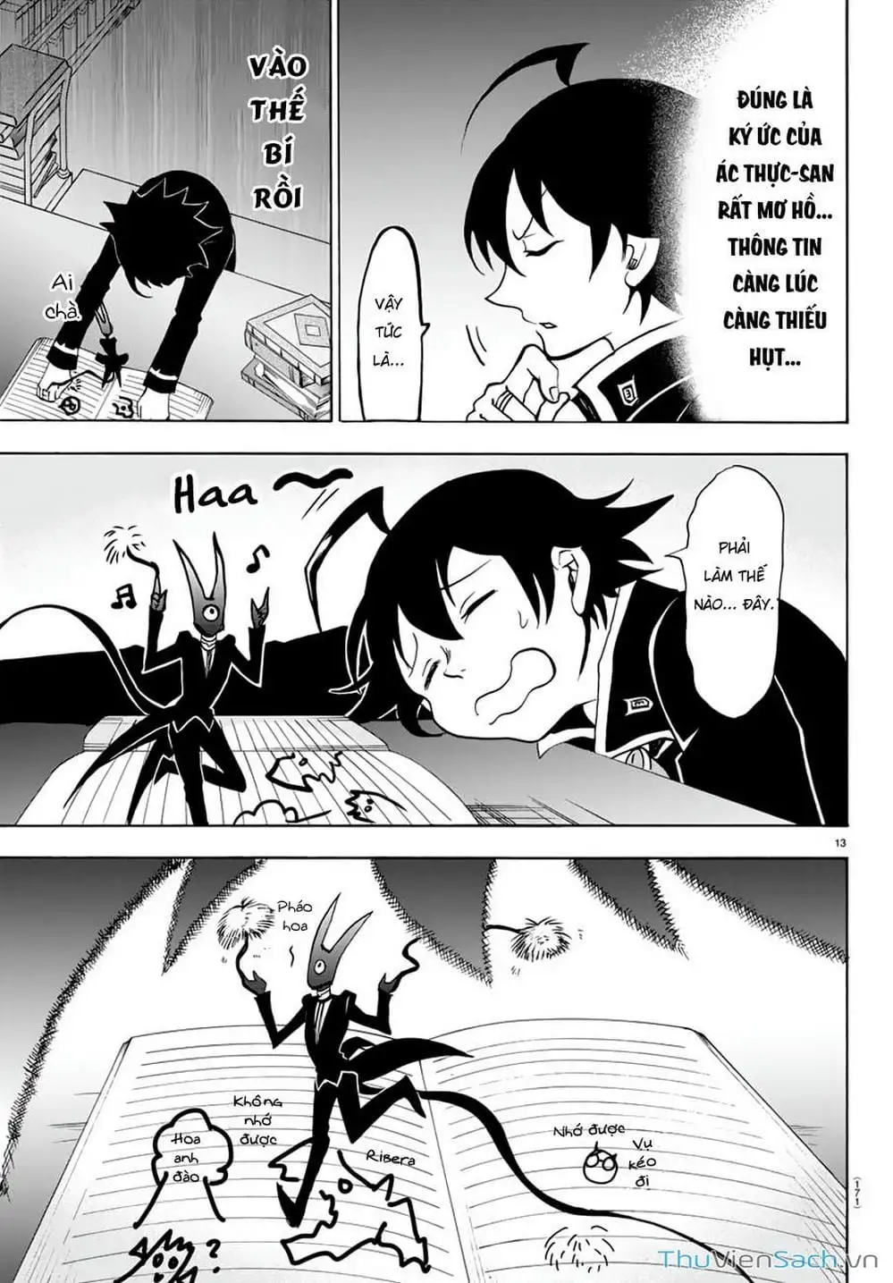 Truyện Tranh Chào Mừng Cậu Đến Trường Iruma-Kun trang 7