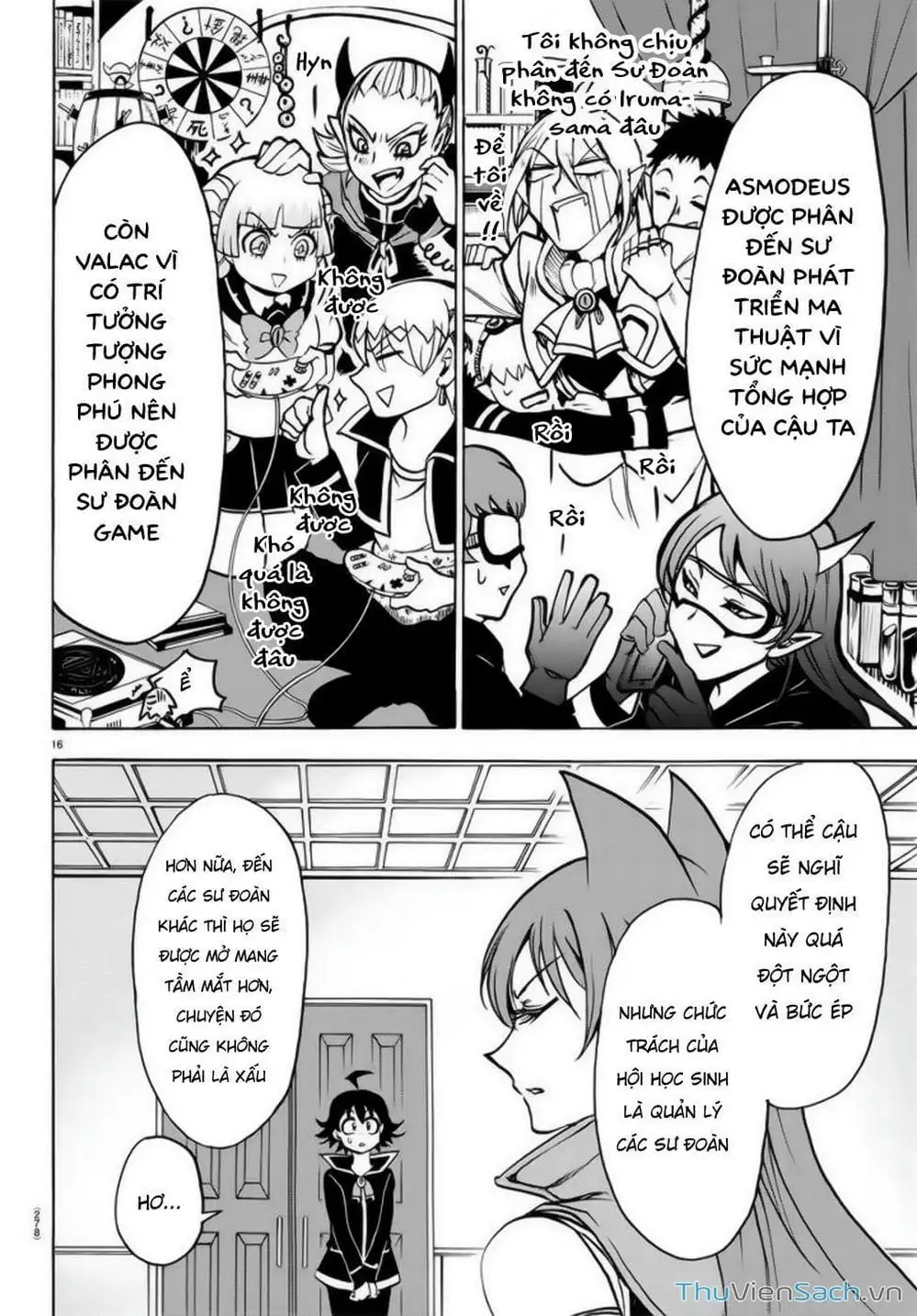 Truyện Tranh Chào Mừng Cậu Đến Trường Iruma-Kun trang 7