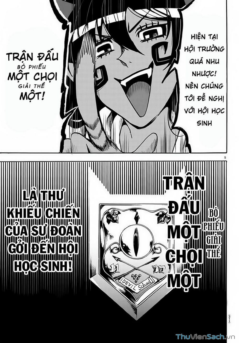 Truyện Tranh Chào Mừng Cậu Đến Trường Iruma-Kun trang 7