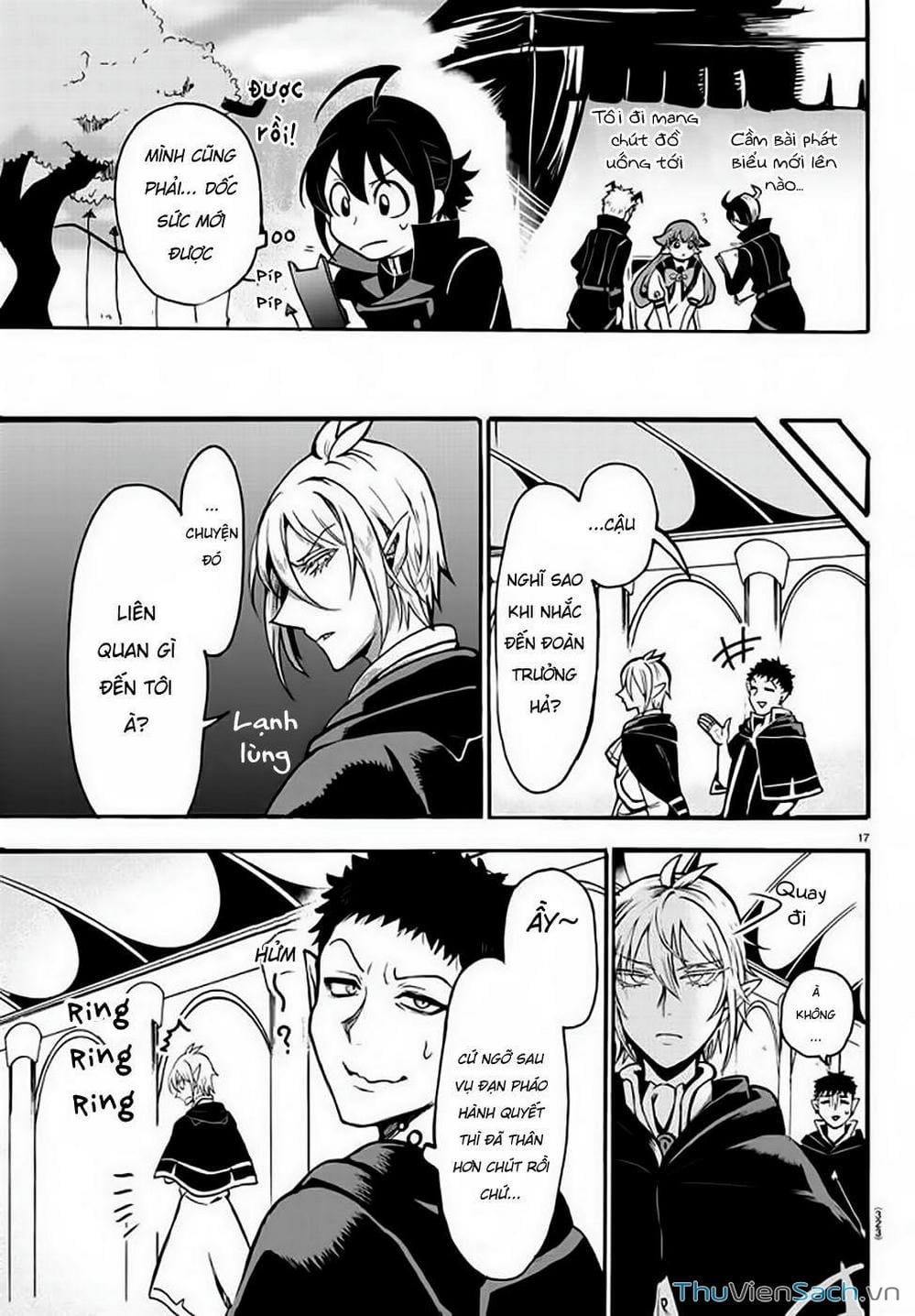 Truyện Tranh Chào Mừng Cậu Đến Trường Iruma-Kun trang 7