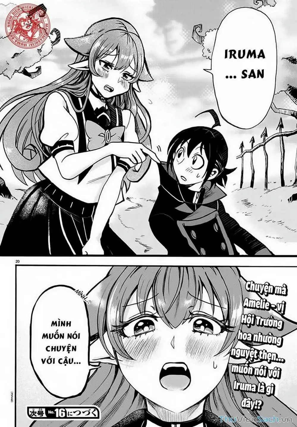 Truyện Tranh Chào Mừng Cậu Đến Trường Iruma-Kun trang 7