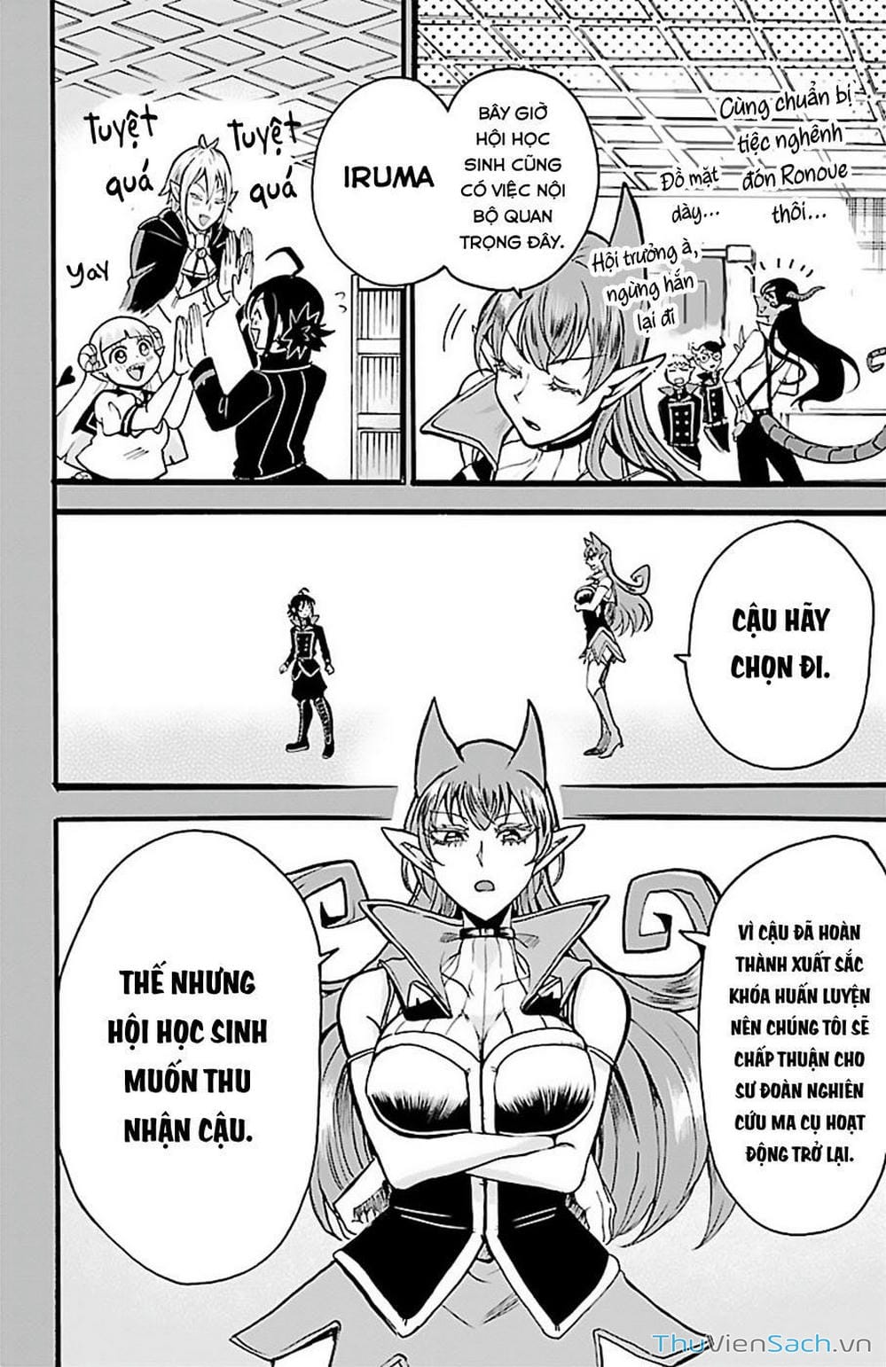Truyện Tranh Chào Mừng Cậu Đến Trường Iruma-Kun trang 7