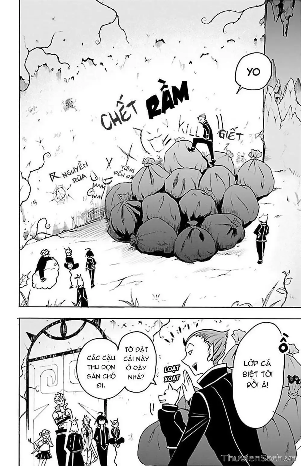 Truyện Tranh Chào Mừng Cậu Đến Trường Iruma-Kun trang 7