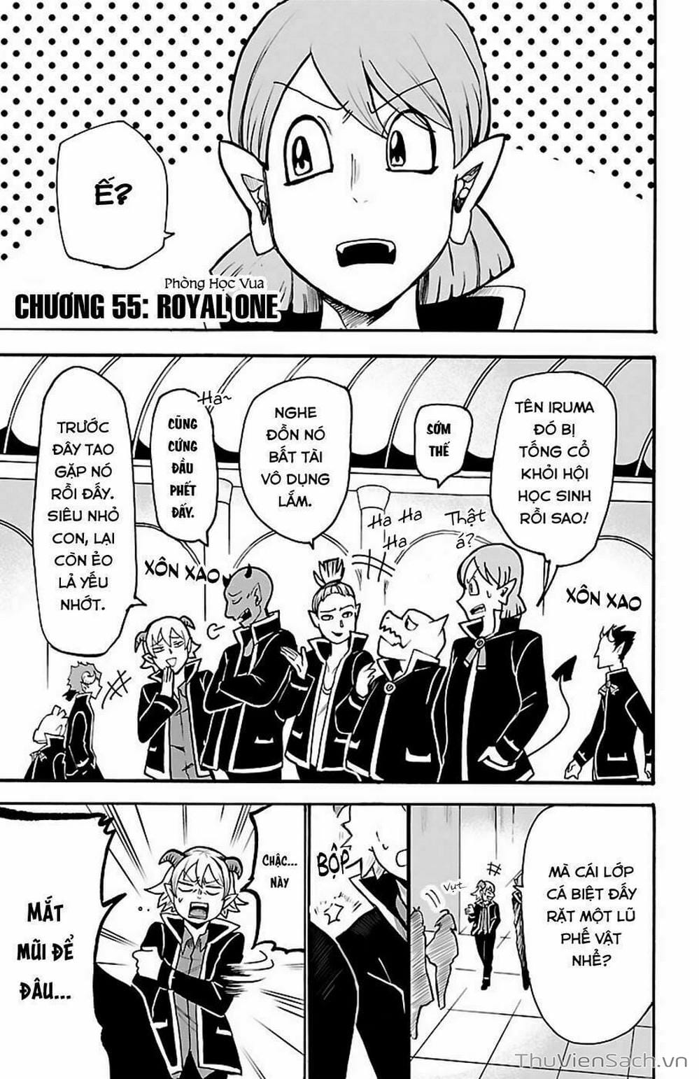 Truyện Tranh Chào Mừng Cậu Đến Trường Iruma-Kun trang 7