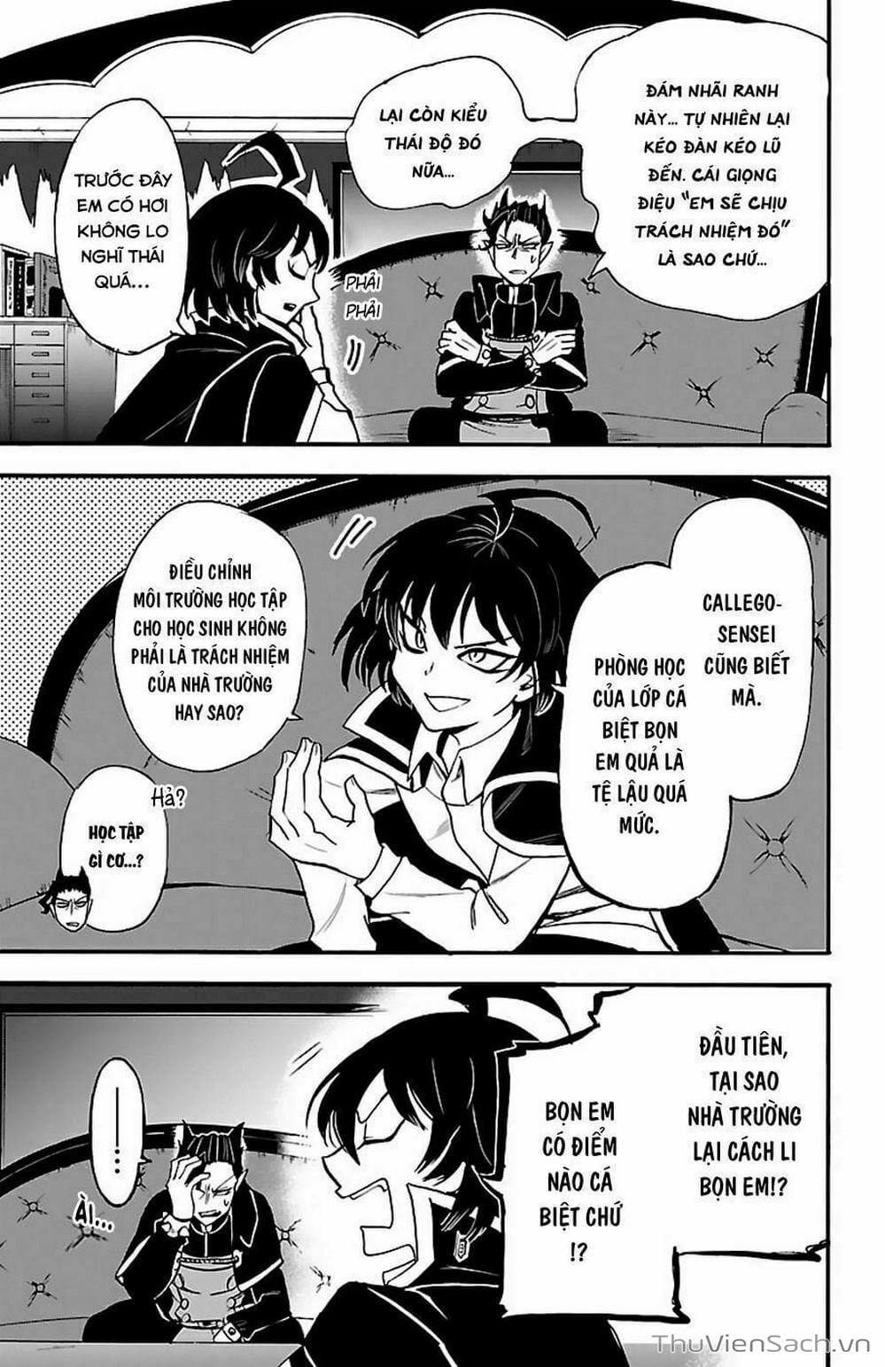 Truyện Tranh Chào Mừng Cậu Đến Trường Iruma-Kun trang 7