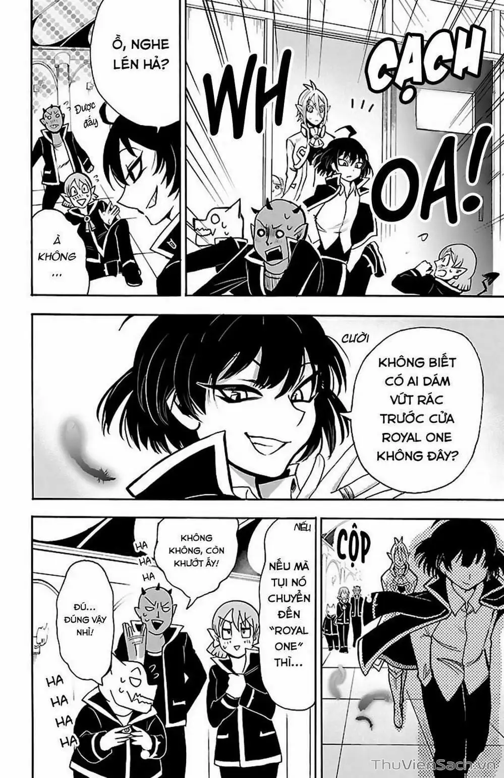 Truyện Tranh Chào Mừng Cậu Đến Trường Iruma-Kun trang 7