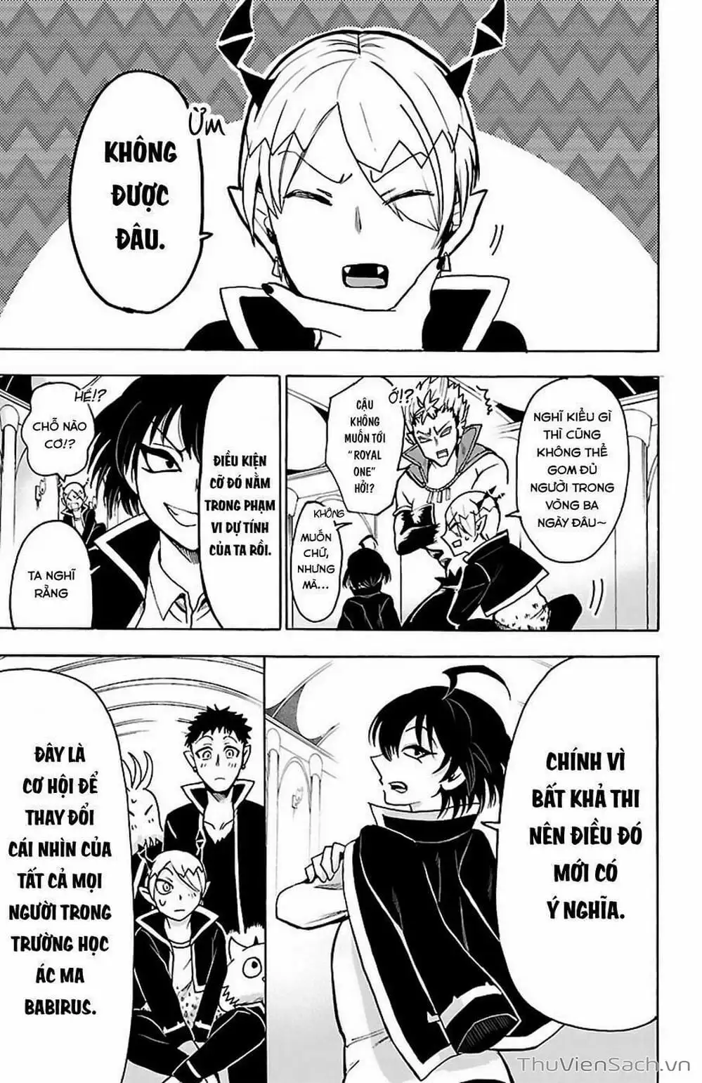 Truyện Tranh Chào Mừng Cậu Đến Trường Iruma-Kun trang 7