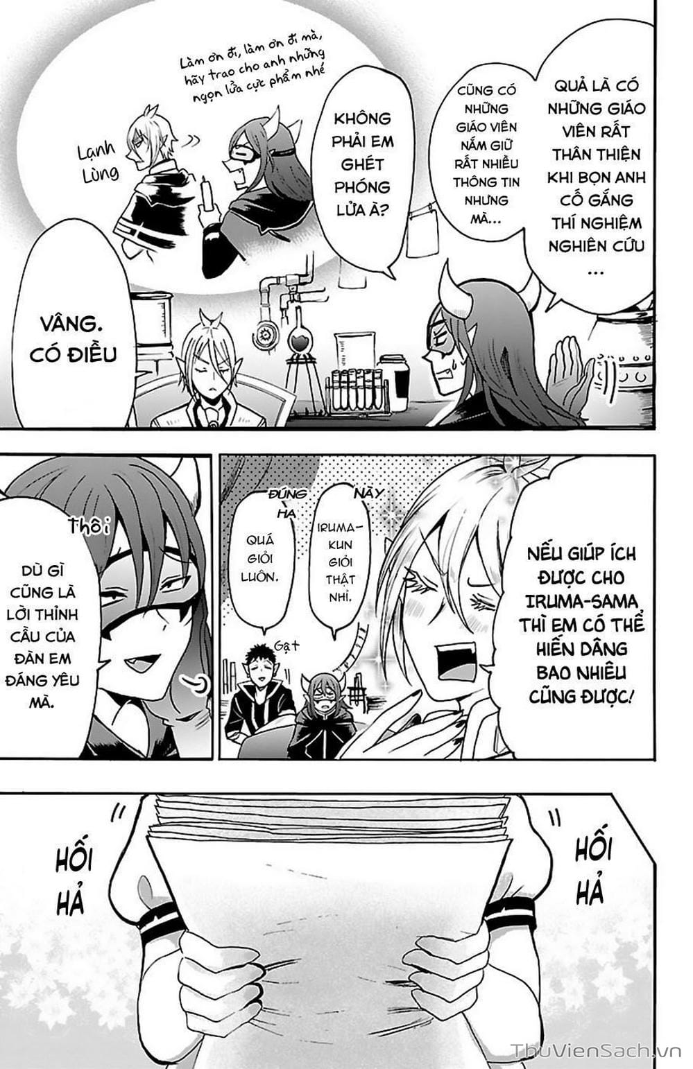 Truyện Tranh Chào Mừng Cậu Đến Trường Iruma-Kun trang 7