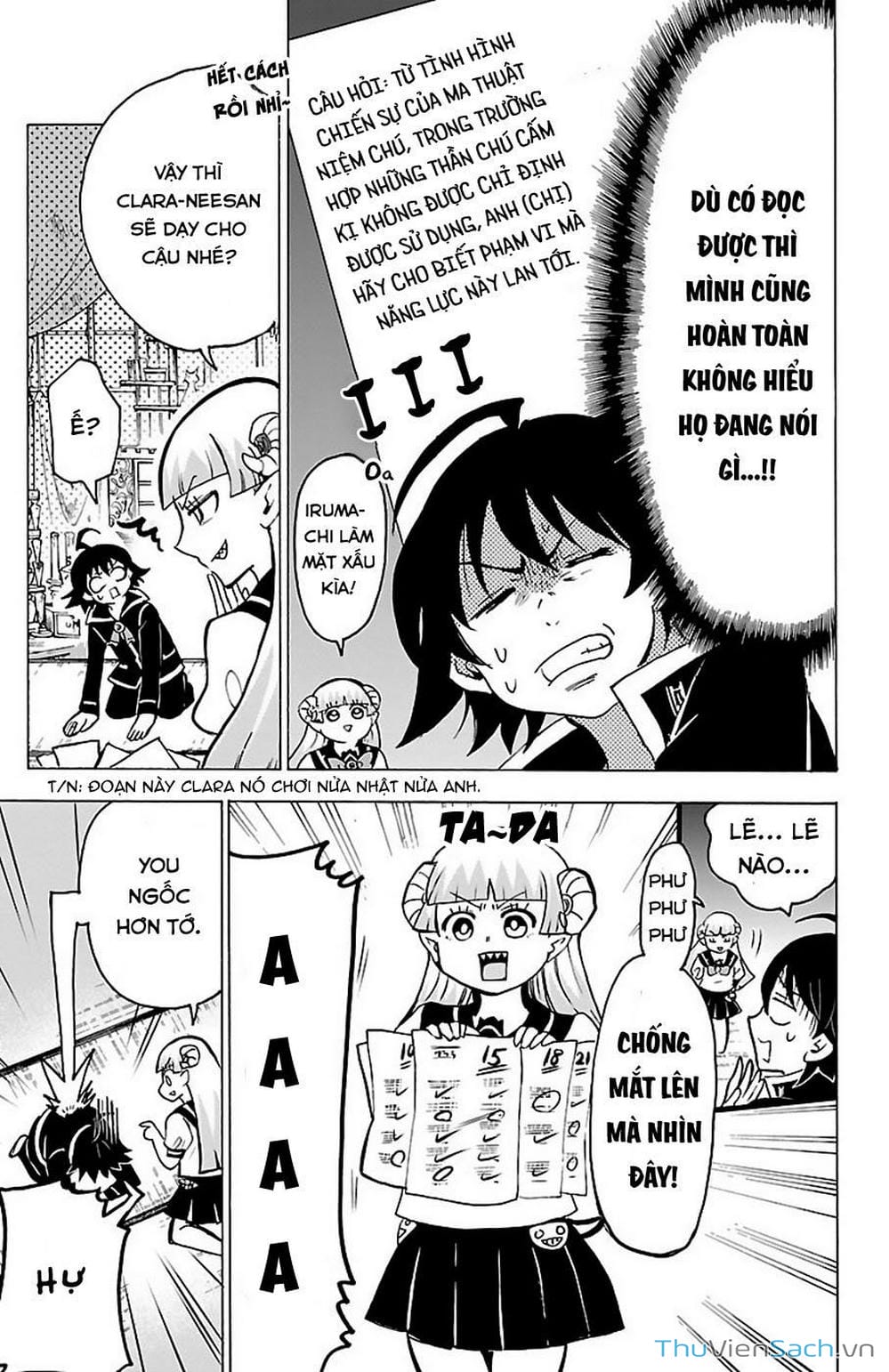 Truyện Tranh Chào Mừng Cậu Đến Trường Iruma-Kun trang 7