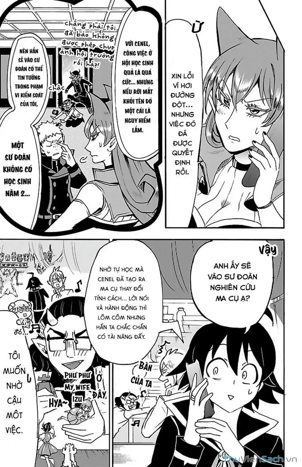 Truyện Tranh Chào Mừng Cậu Đến Trường Iruma-Kun trang 7