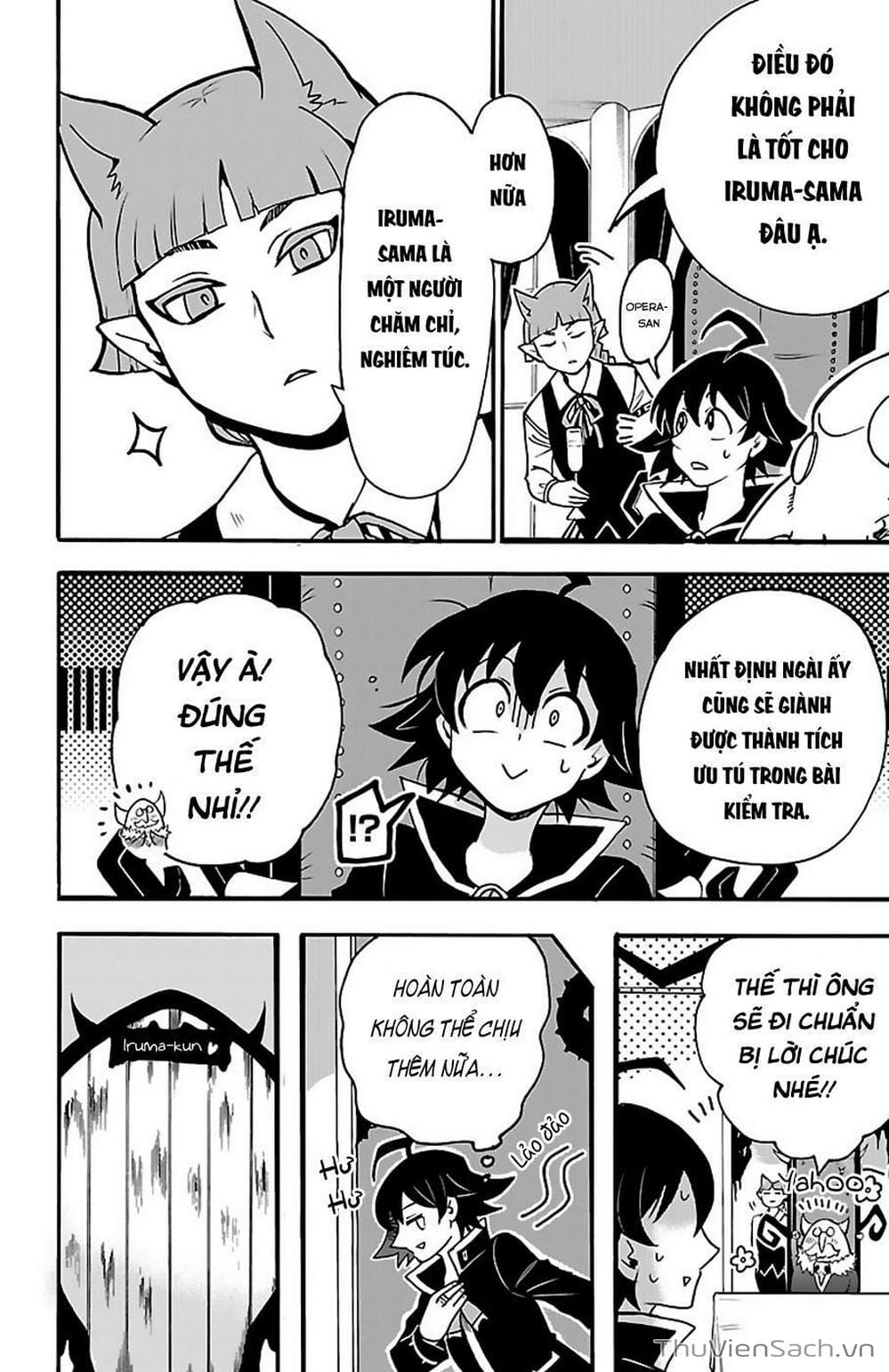Truyện Tranh Chào Mừng Cậu Đến Trường Iruma-Kun trang 7