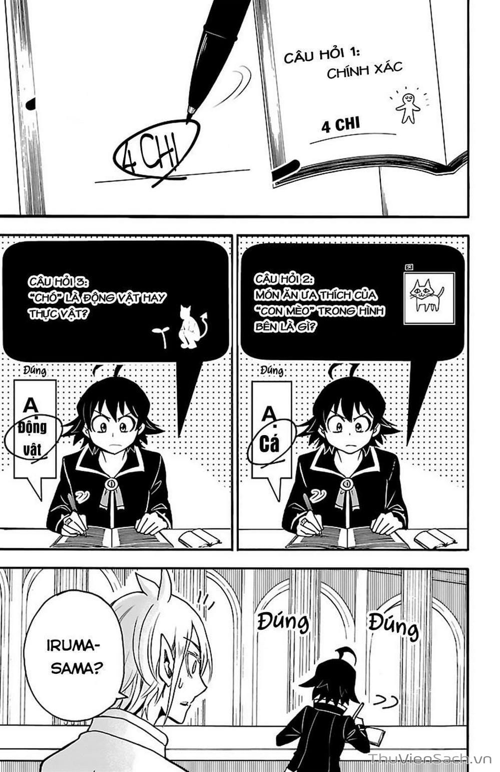 Truyện Tranh Chào Mừng Cậu Đến Trường Iruma-Kun trang 7