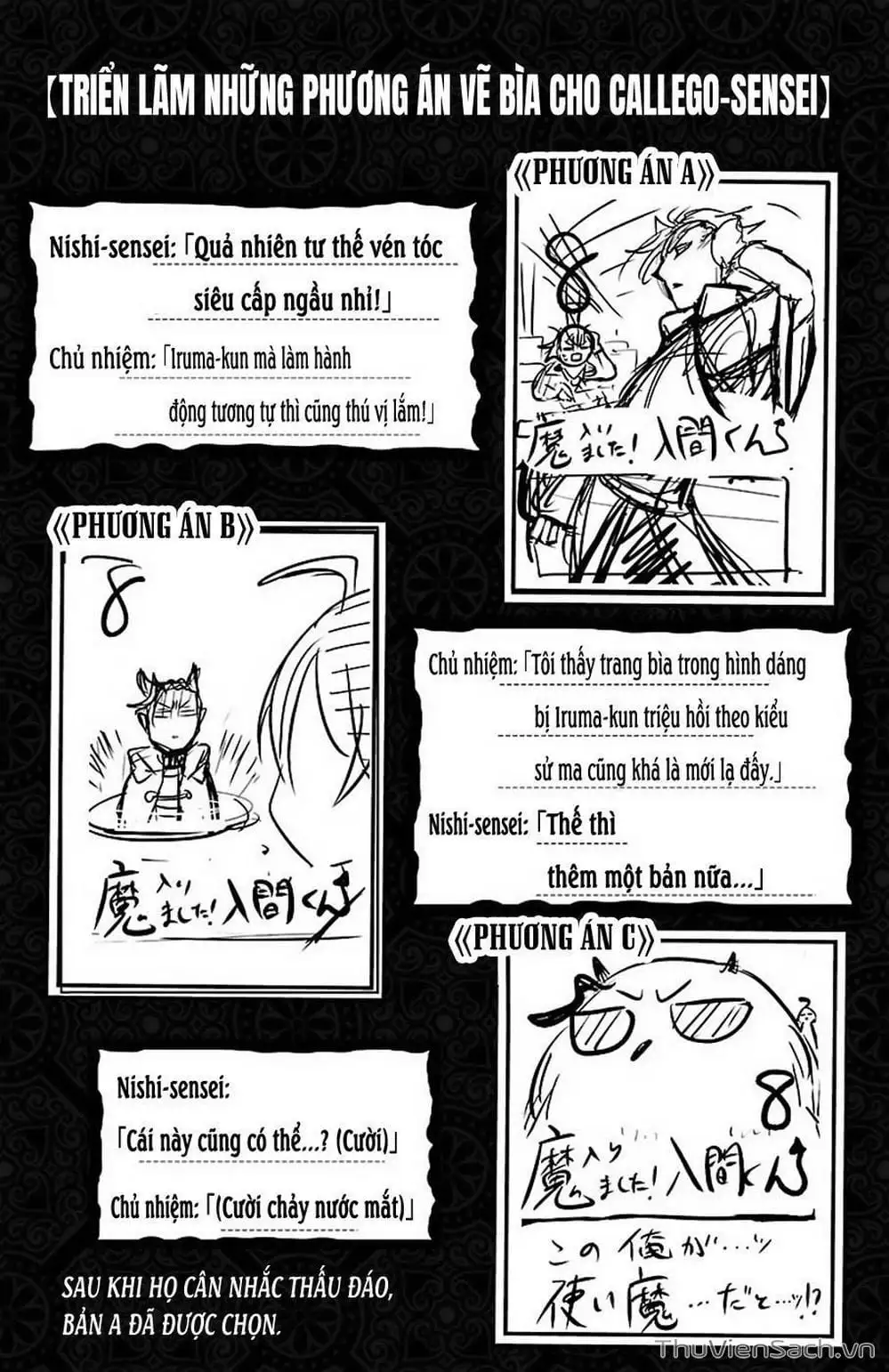 Truyện Tranh Chào Mừng Cậu Đến Trường Iruma-Kun trang 7