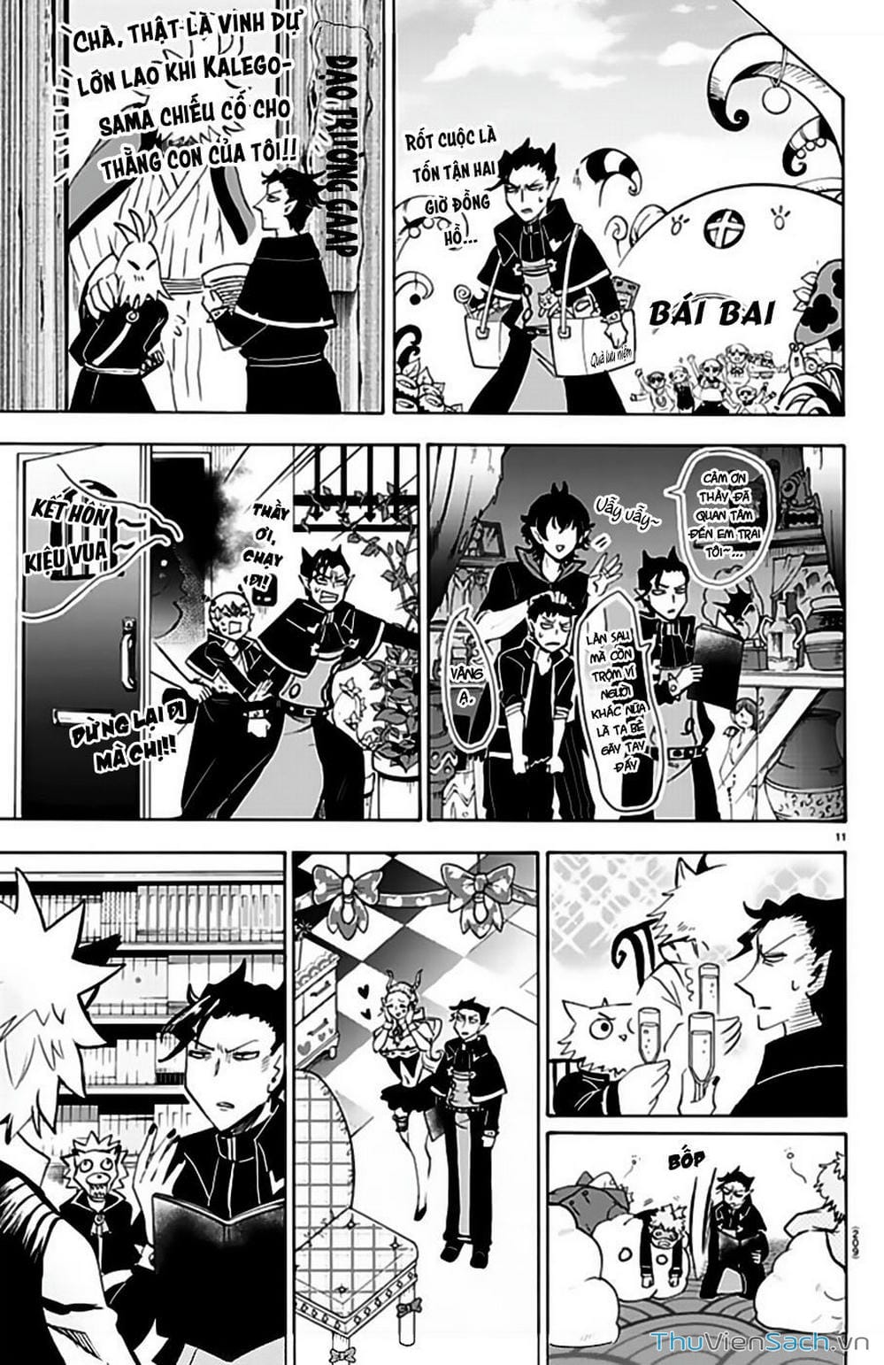 Truyện Tranh Chào Mừng Cậu Đến Trường Iruma-Kun trang 7