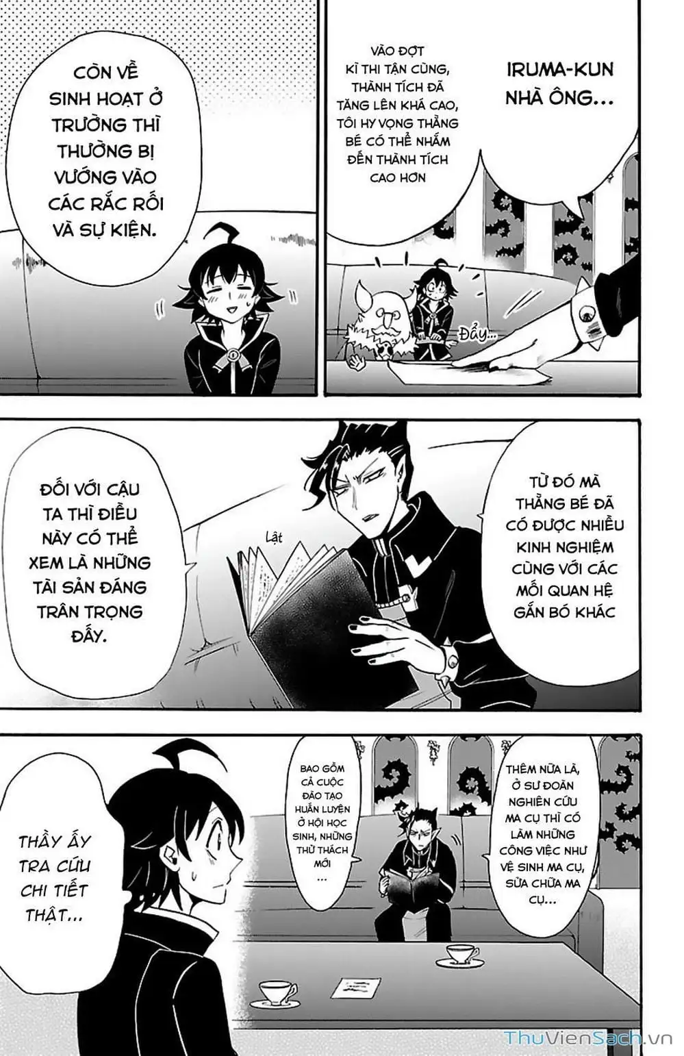 Truyện Tranh Chào Mừng Cậu Đến Trường Iruma-Kun trang 7
