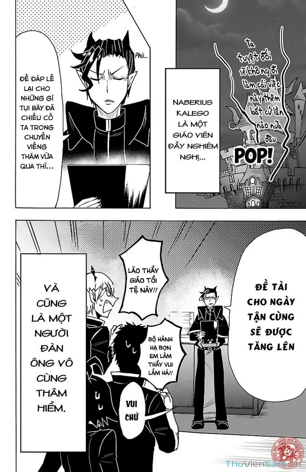 Truyện Tranh Chào Mừng Cậu Đến Trường Iruma-Kun trang 7