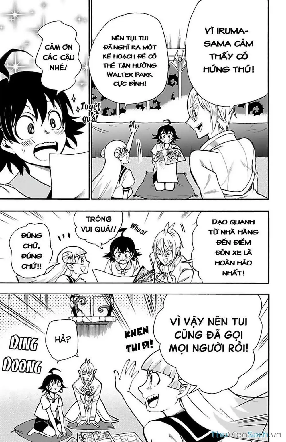 Truyện Tranh Chào Mừng Cậu Đến Trường Iruma-Kun trang 7