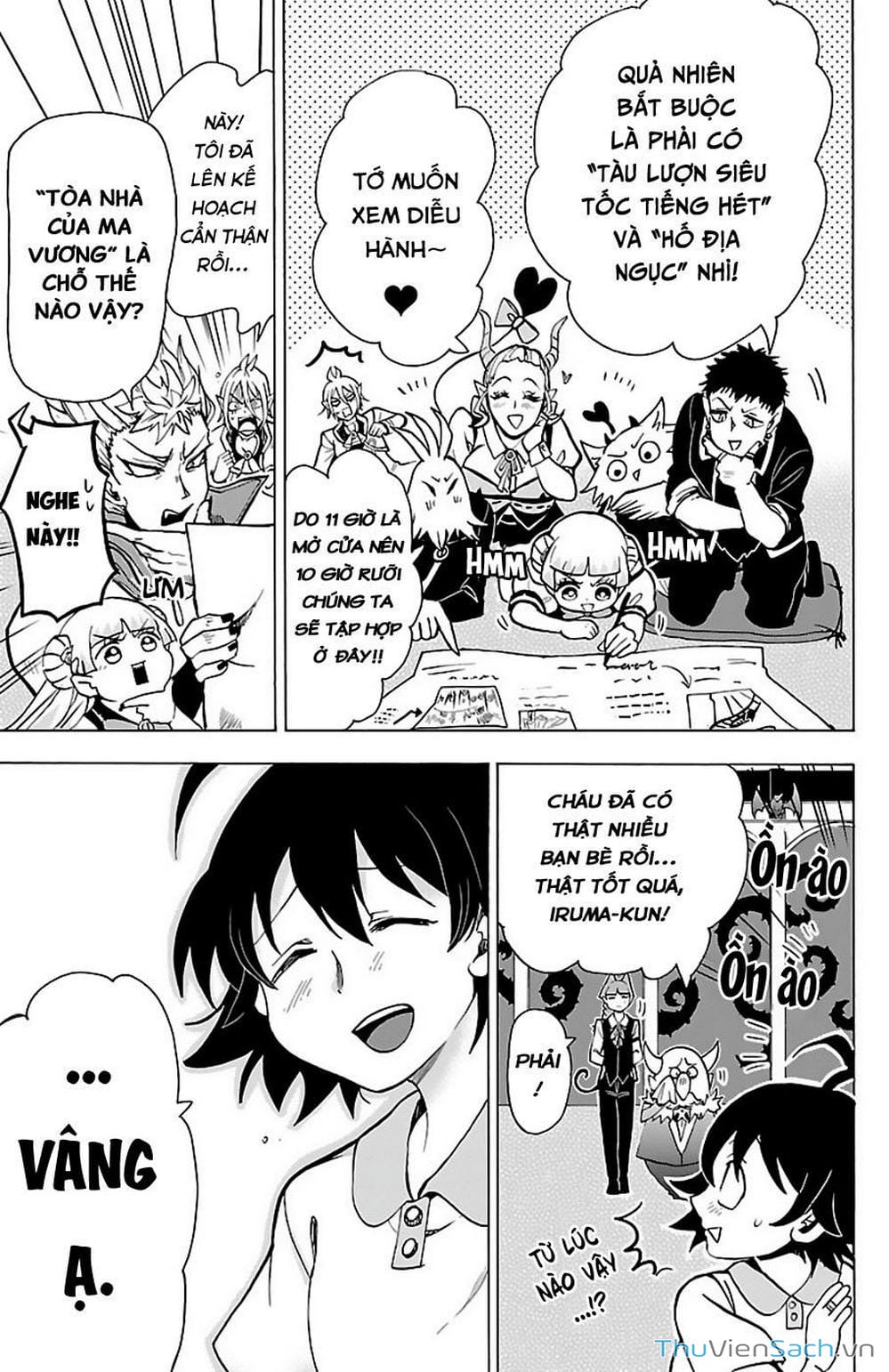 Truyện Tranh Chào Mừng Cậu Đến Trường Iruma-Kun trang 7