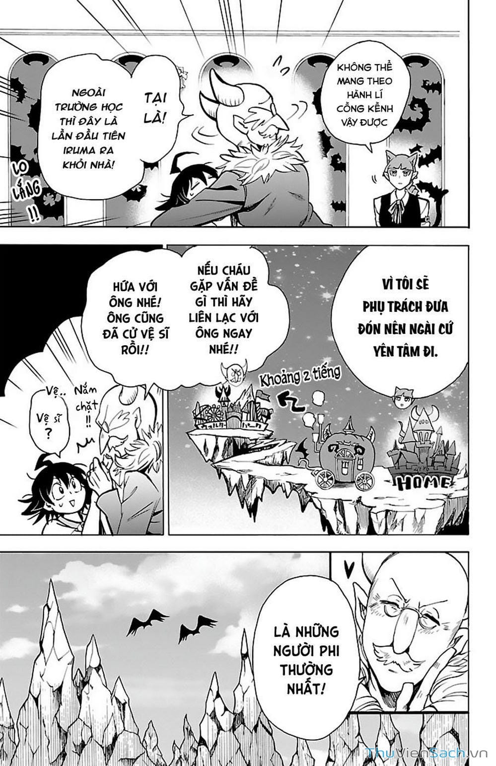 Truyện Tranh Chào Mừng Cậu Đến Trường Iruma-Kun trang 7