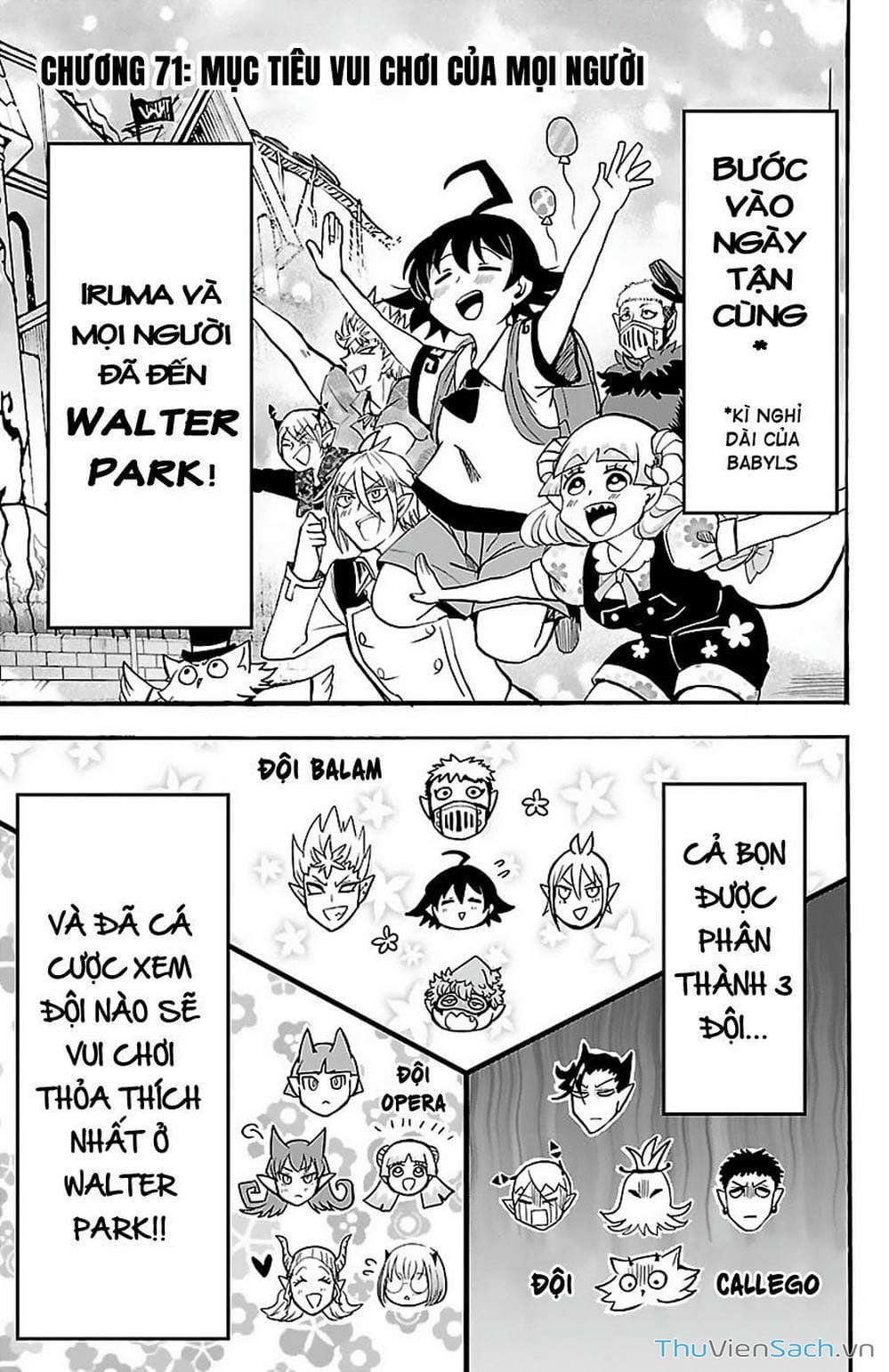 Truyện Tranh Chào Mừng Cậu Đến Trường Iruma-Kun trang 7
