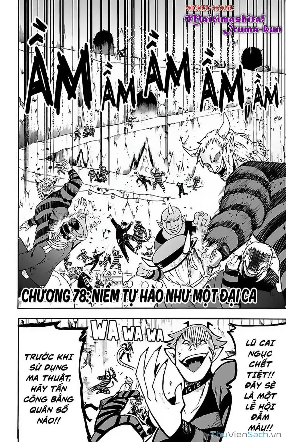 Truyện Tranh Chào Mừng Cậu Đến Trường Iruma-Kun trang 7