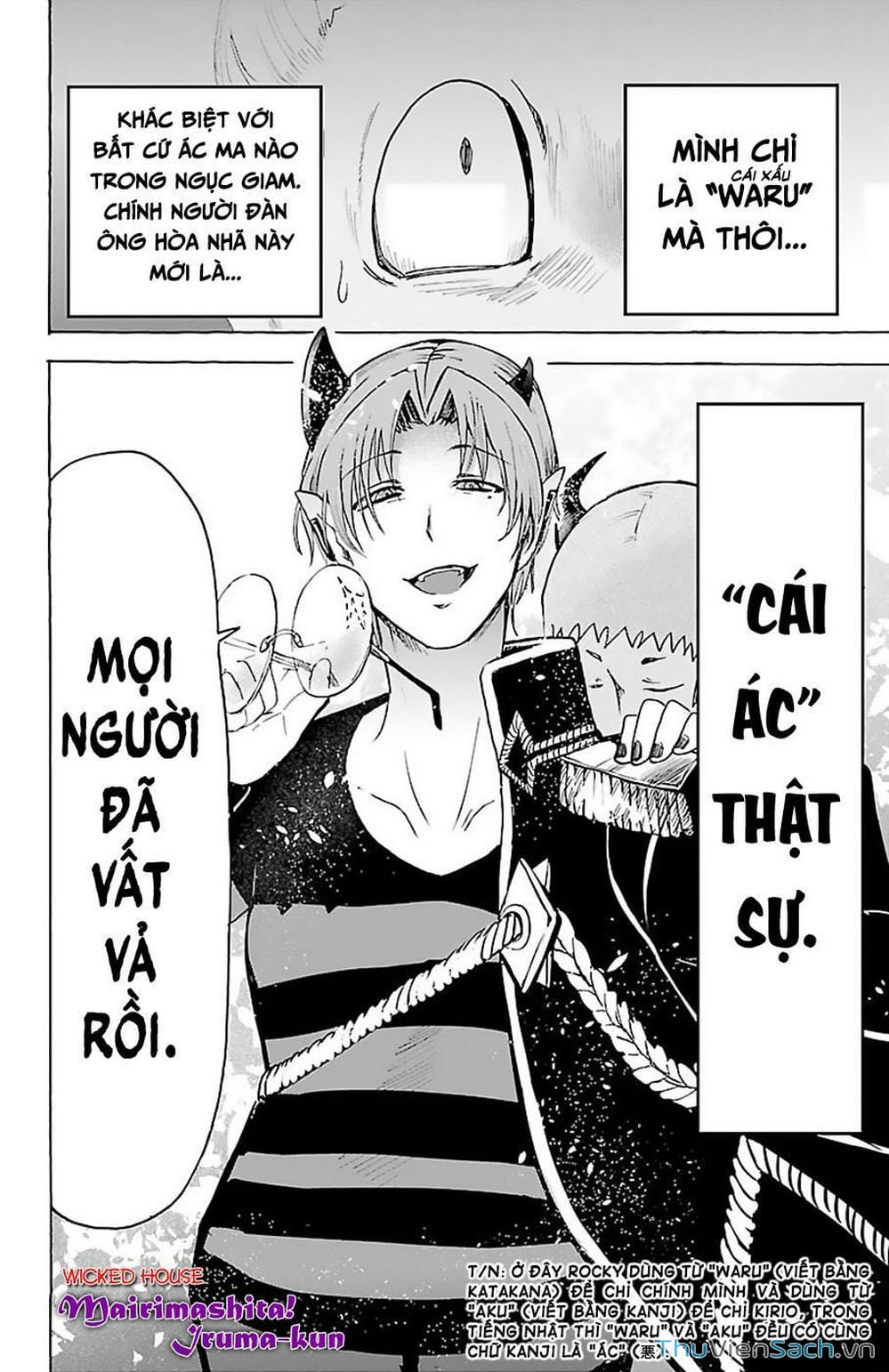 Truyện Tranh Chào Mừng Cậu Đến Trường Iruma-Kun trang 7