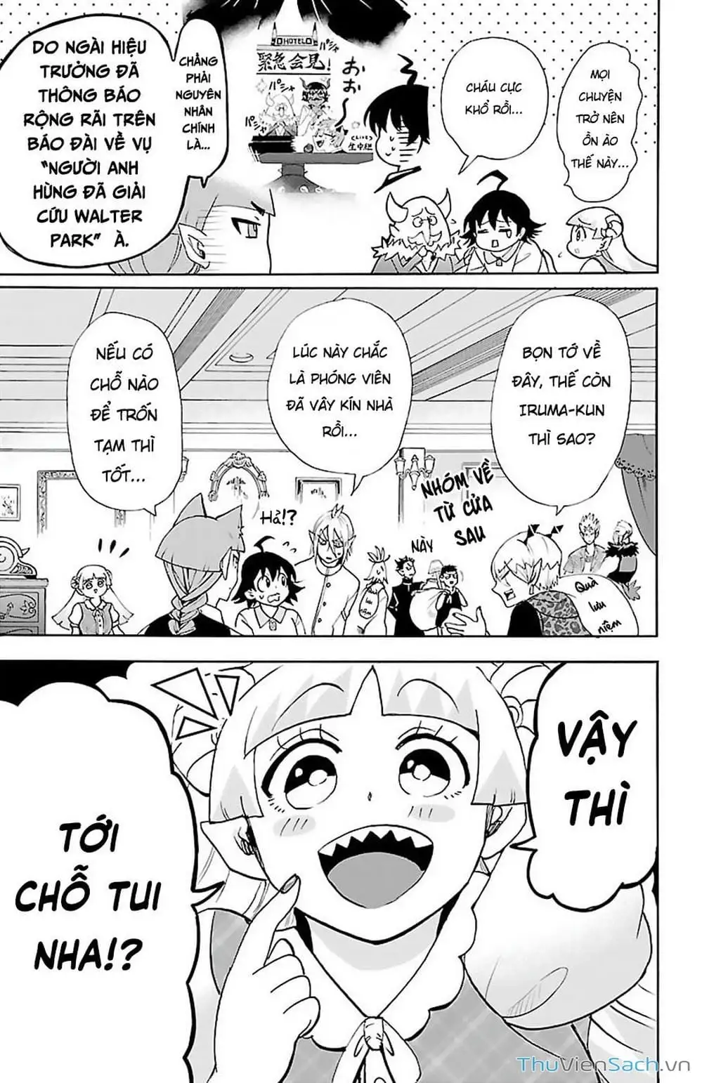 Truyện Tranh Chào Mừng Cậu Đến Trường Iruma-Kun trang 7