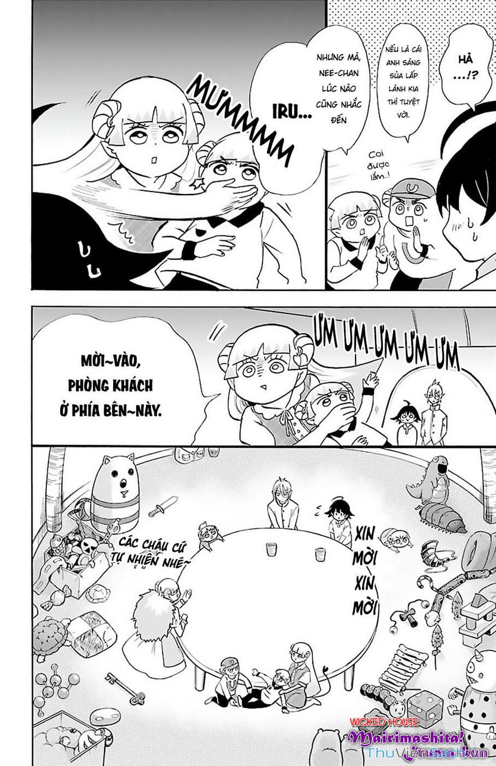 Truyện Tranh Chào Mừng Cậu Đến Trường Iruma-Kun trang 7