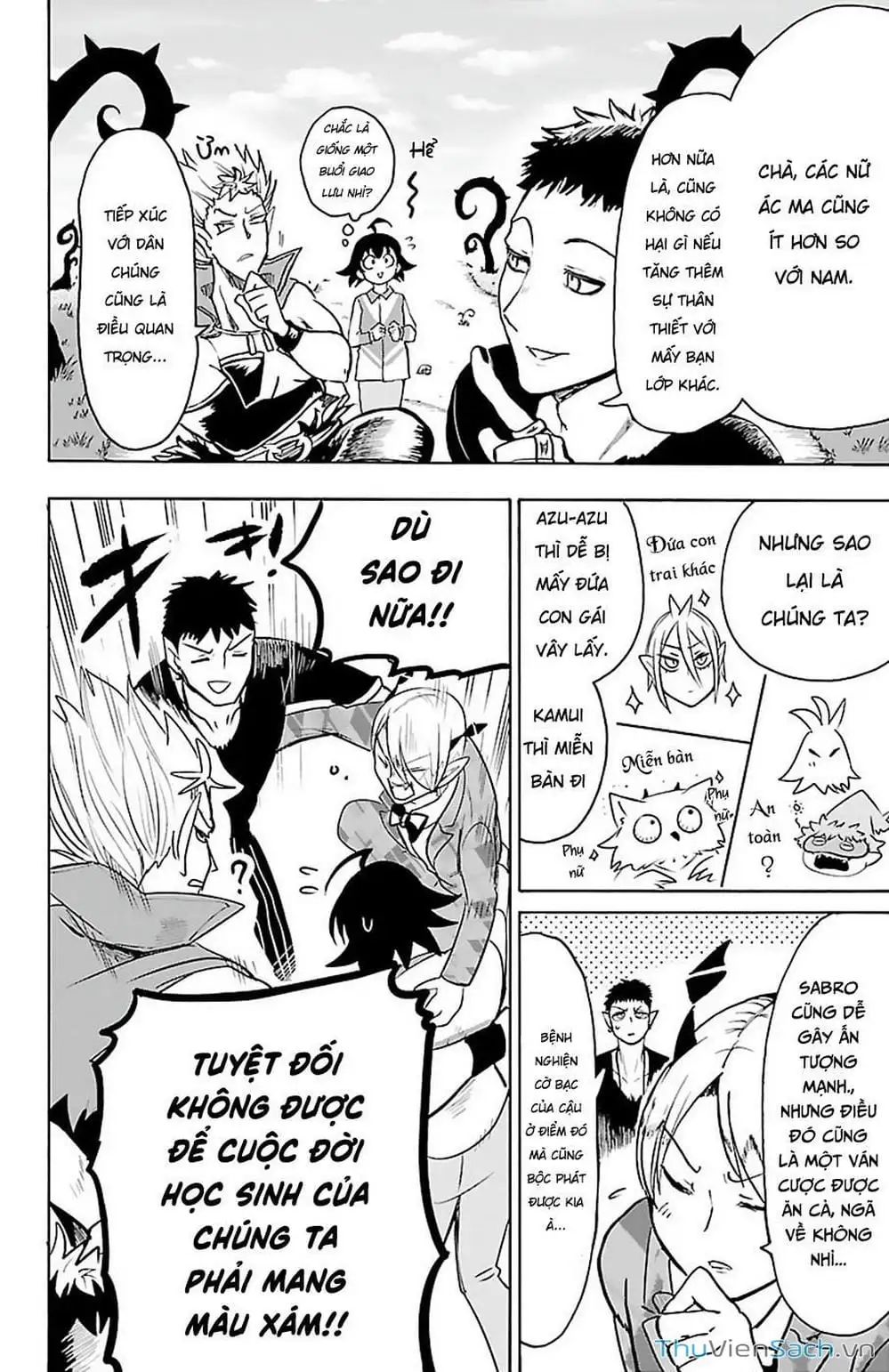 Truyện Tranh Chào Mừng Cậu Đến Trường Iruma-Kun trang 7