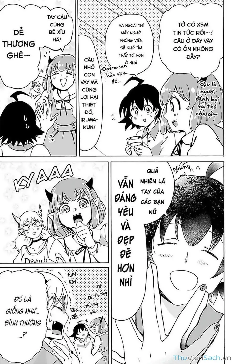 Truyện Tranh Chào Mừng Cậu Đến Trường Iruma-Kun trang 7