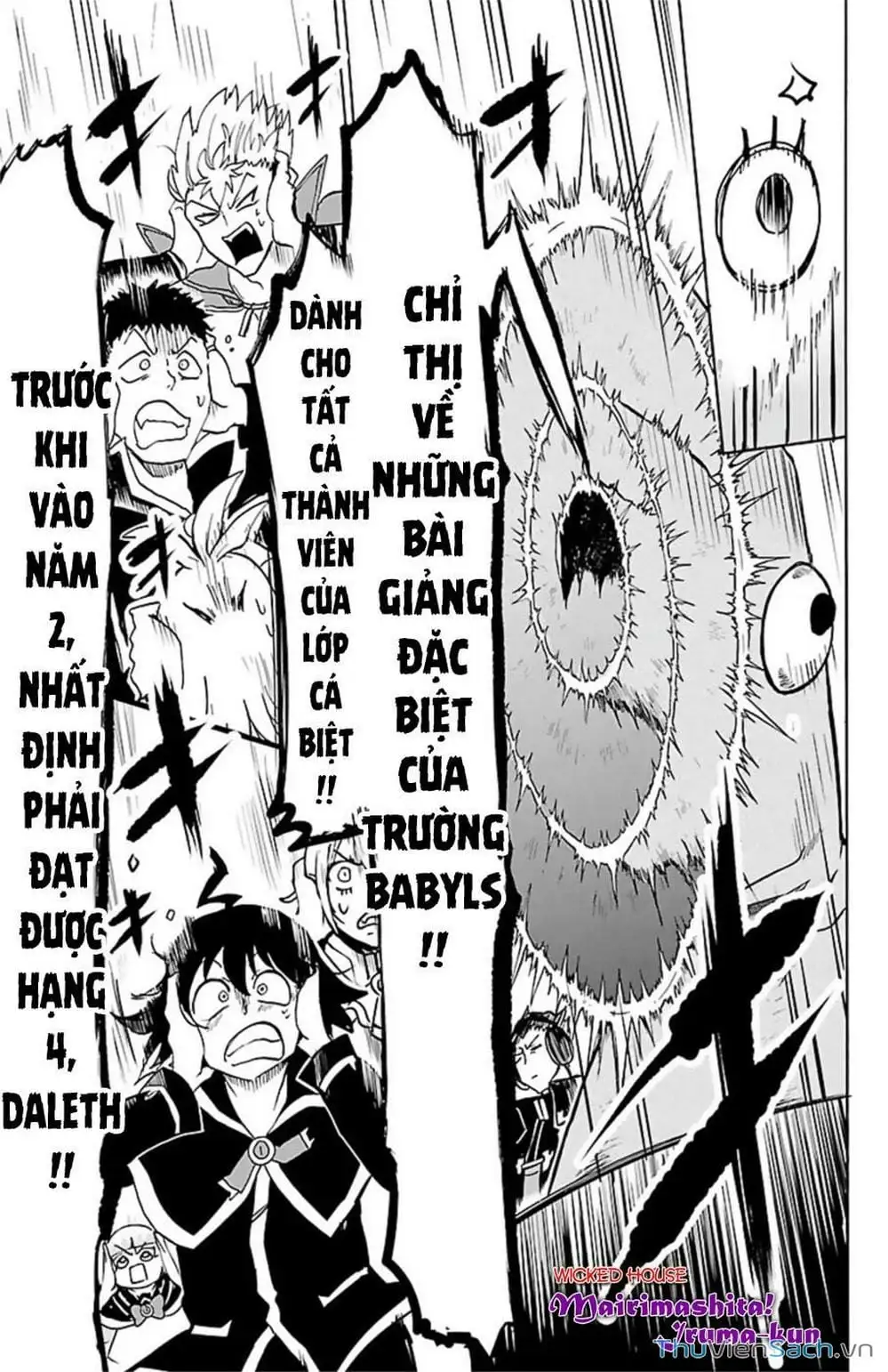 Truyện Tranh Chào Mừng Cậu Đến Trường Iruma-Kun trang 7