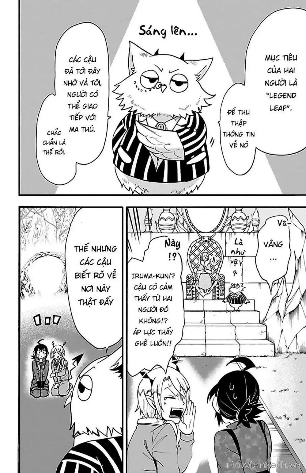 Truyện Tranh Chào Mừng Cậu Đến Trường Iruma-Kun trang 7